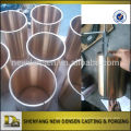 Customized bronze bushing centrifugal casting with machining